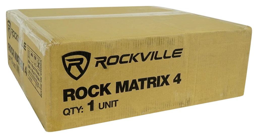 Rockville ROCK MATRIX Multi Room Home Receiver+6) Ceiling+2) Midnight Wall Speakers
