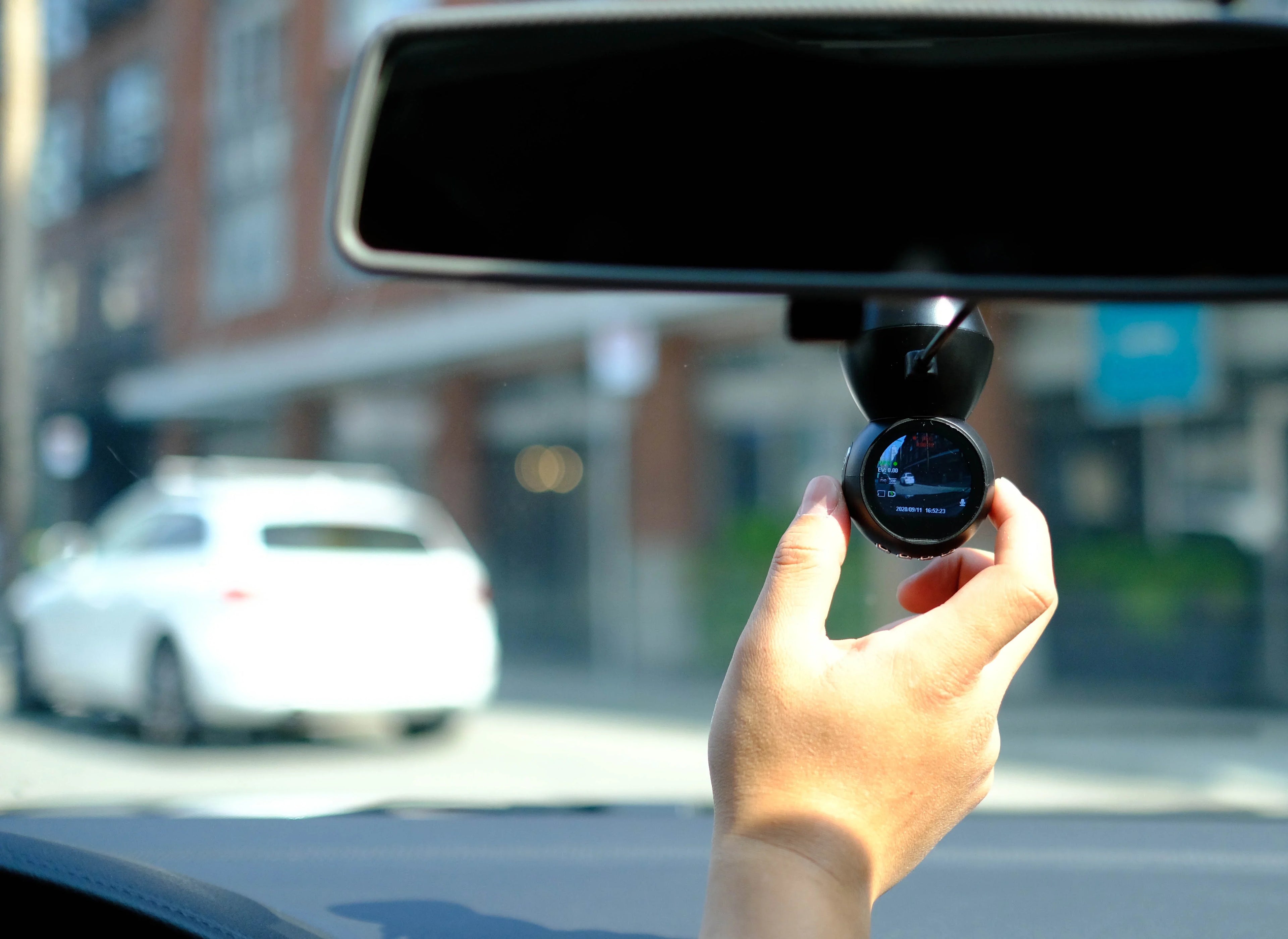 JS Dash 3.0 Ebony - Plug & Play Dash Cam- Full HD 1080p Dashcam w/ Parking Monitor & 1.22" LED Screen & GPS *NEW & IMPROVED*