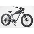 Electric Fat Tire Cruiser Bike, Gray