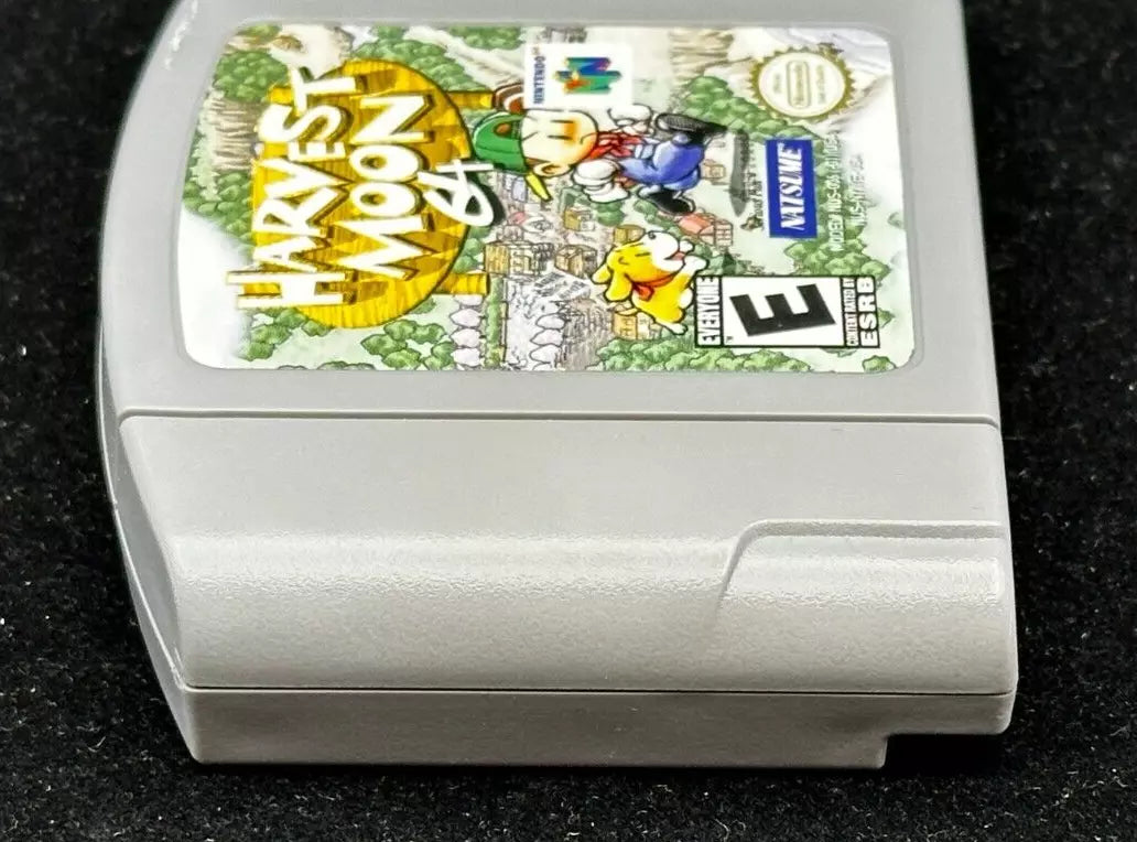 Harvest Moon 64 Final Point 64 N64 Cassette Genuine Only NATSUME-