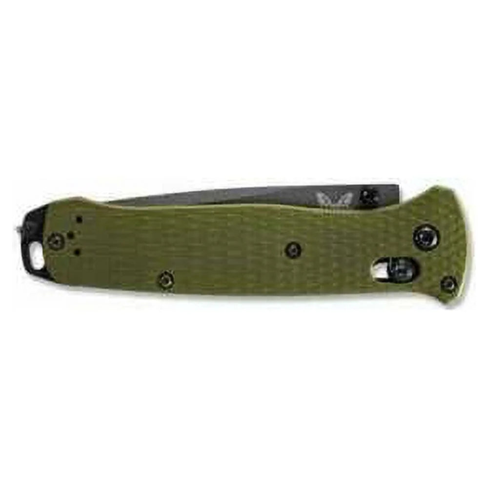 Benchmade 537GY-1 Bailout Axis Tanto Grey Coated Plain 3.38in Blade Knife