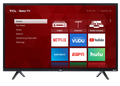 Restored TCL 40" Class 1080p FHD LED Roku Smart TV 3 Series 40S325 (Refurbished)