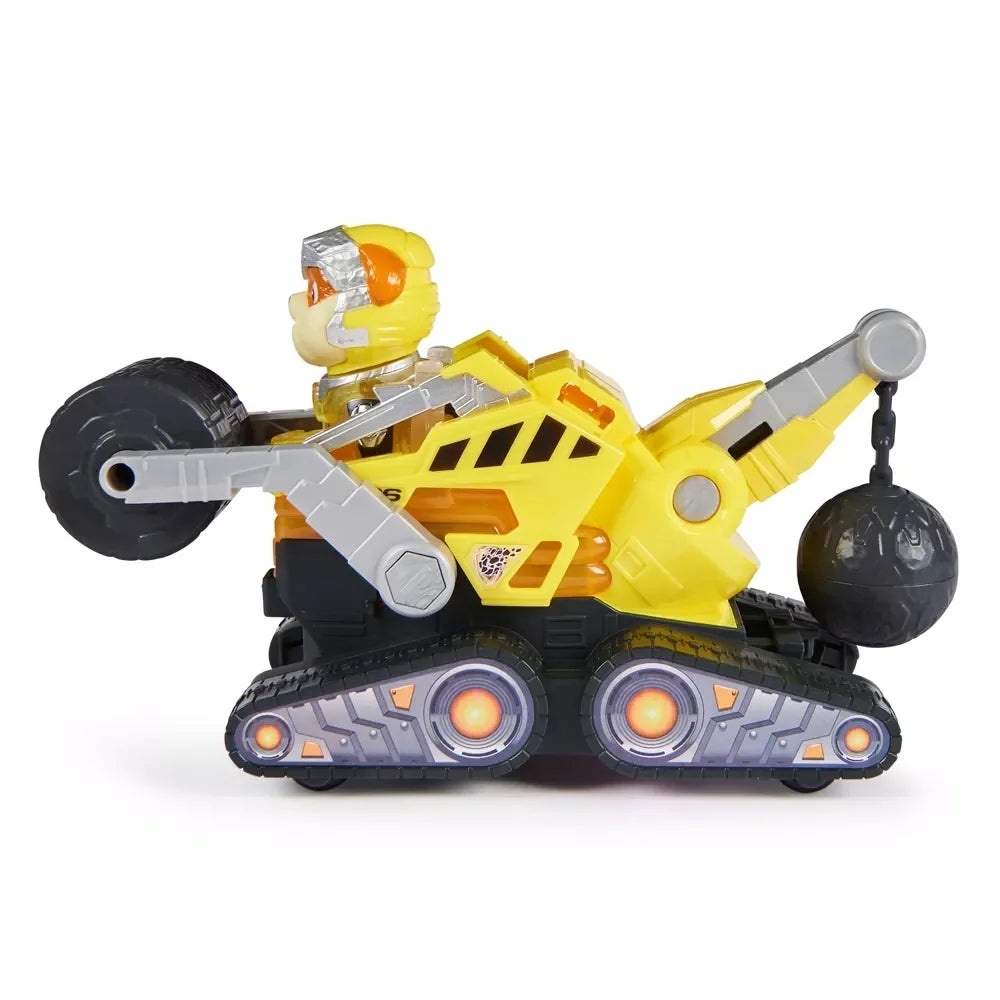 Paw Patrol: The Mighty Movie Toy Truck with Rubble Mighty Pups Action Figure