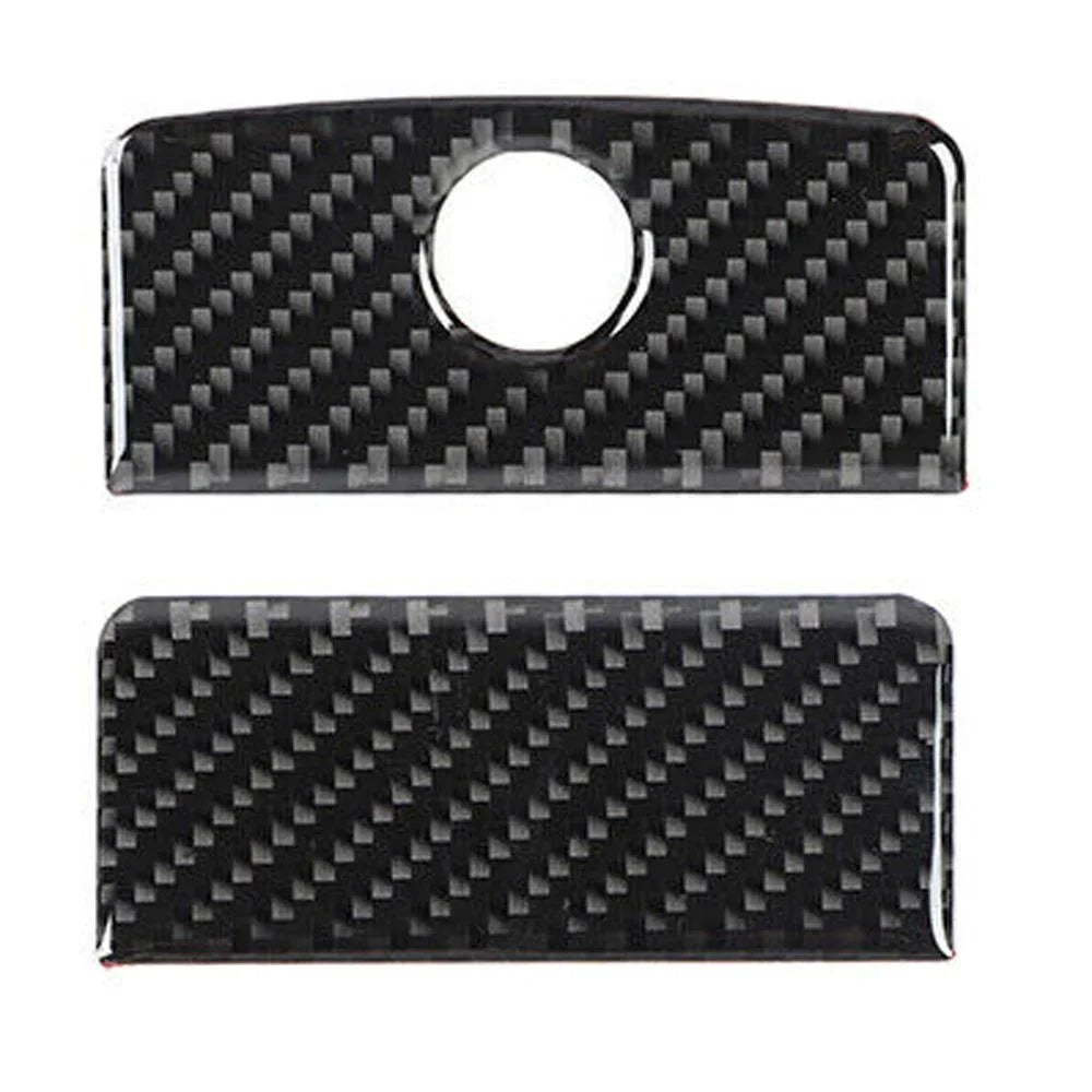 Teledu Carbon Fiber Co-pilot Storage Box Handle for Chevrolet Silverado Accessories