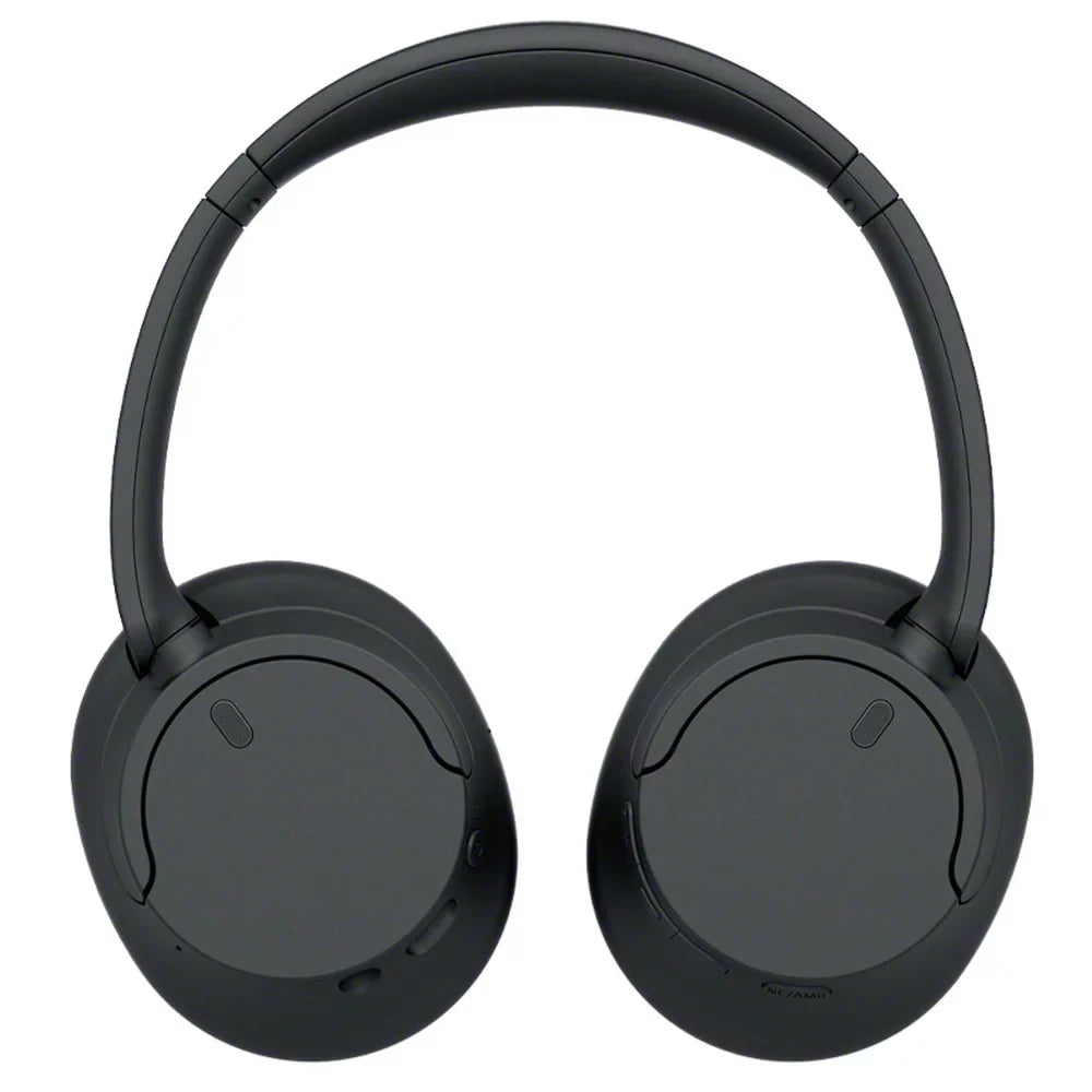 Sony WH-CH720N/B Wireless Noise Cancelling Headphone, Midnight Bundle with Deco Gear Hard Case + Pro Audio Headphone Stand + Microfiber Cleaning Cloth