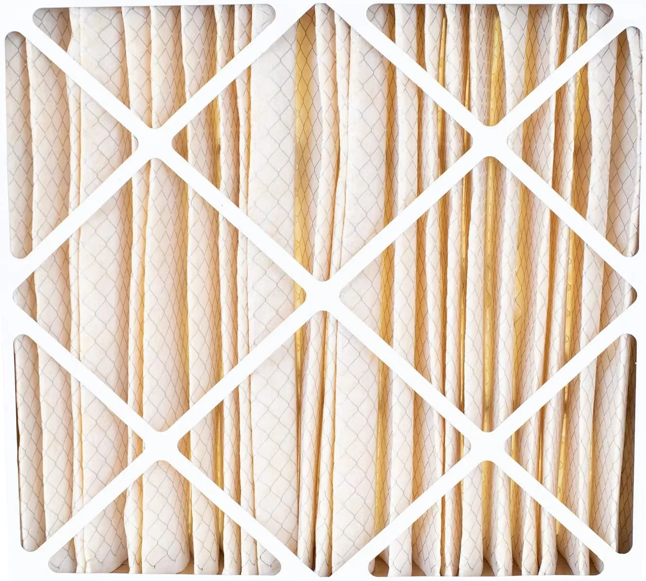 Filterbuy 16x20x5 MERV 11 Pleated HVAC AC Furnace Air Filters for Honeywell FC100A1003 (3-Pack)