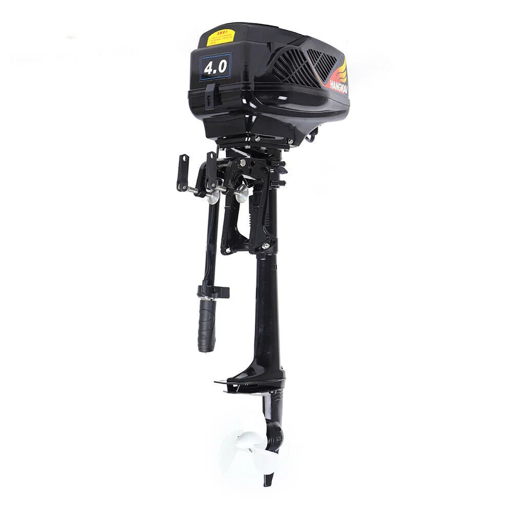Miumaeov Outboard Motor Electric Boat Engine 4HP 48V 1000W Heavy Duty Outboard Fishing Boat Motor Engine Outboard CDI Mount Electric Outboard Motor for Inflatable Boats Fishing Boats