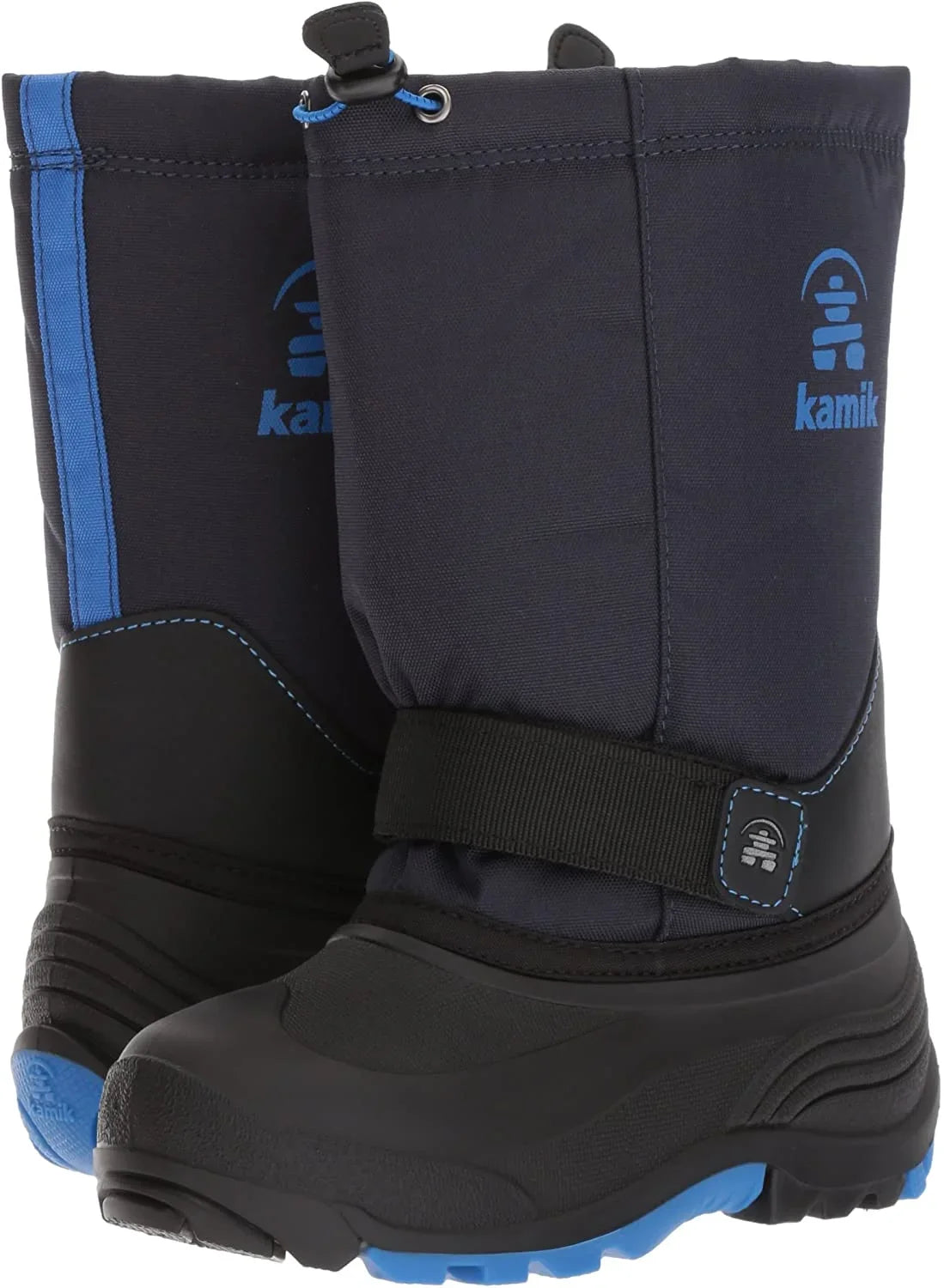 Kamik Unisex Kids' The Rocket Winter Boot Navy - NK4125-NA3 9 Toddler Navy