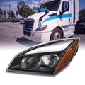 AKKON - Fits 2018-2023 Freightliner Cascadia 113 116 125 126 OE Full-LED Dark Housing Headlights - Driver Side Individuals