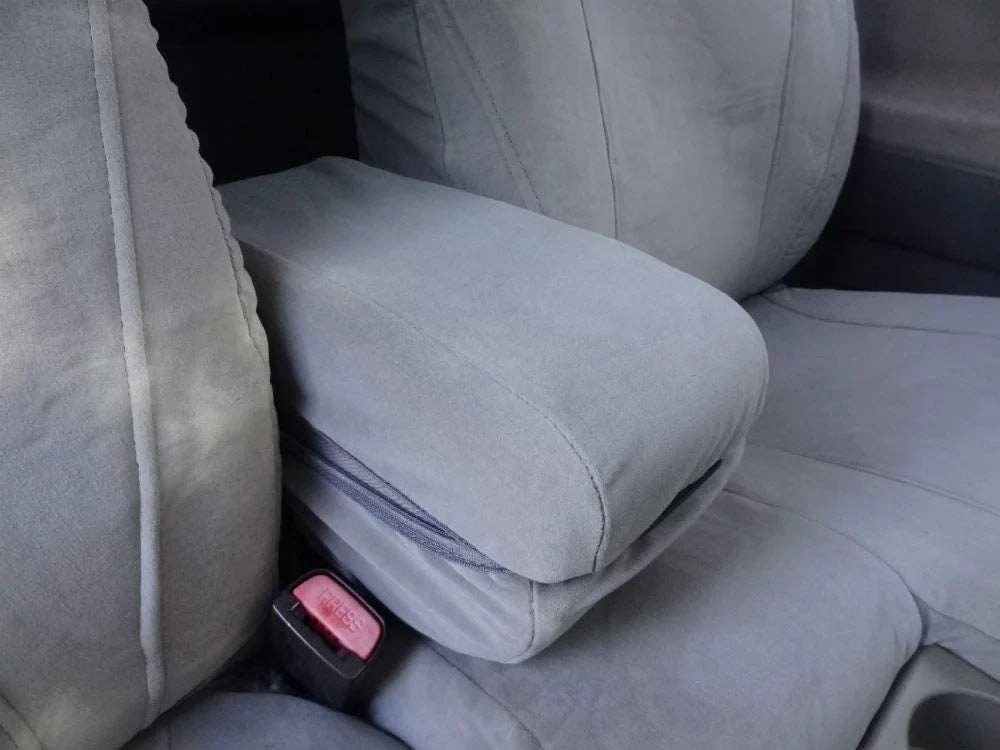 C1092 2004-2012 Chevy Colorado and GMC Canyon 60/40 Split Seat with Opening Center Console Gray Velour
