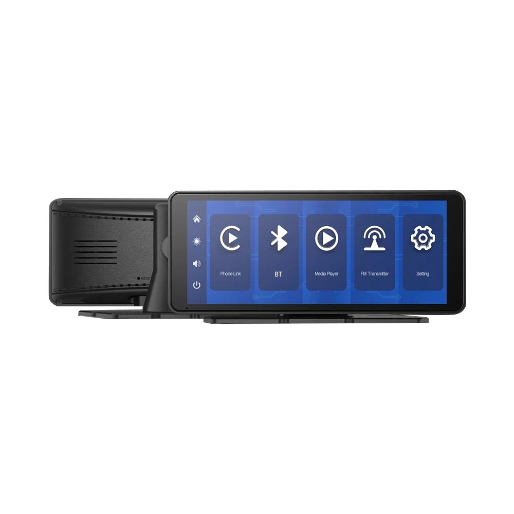 Virwir Wireless Carplay Car Stereo Portable 6.86 inch Touch Screen Carplay and Android Auto1080p Backup Camera with Mirror Link