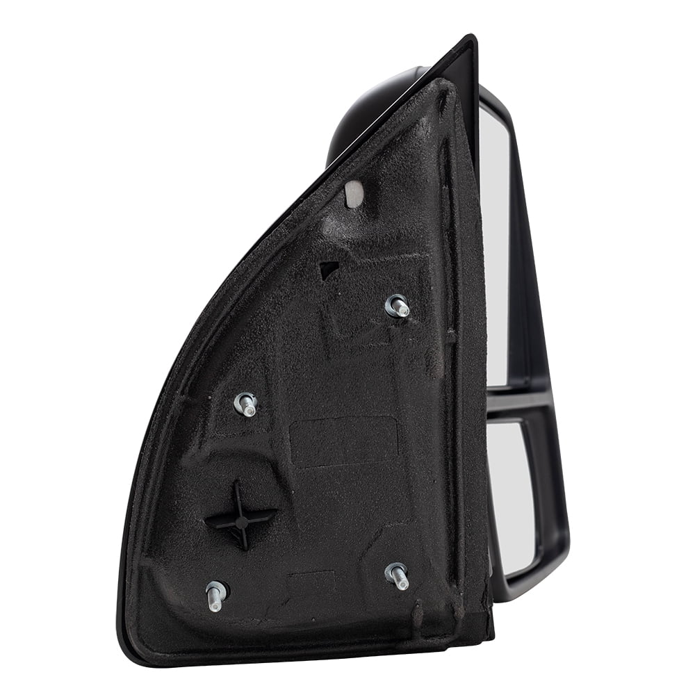 Brock Gentlemen Passengers Manual Tow Side Mirror Telescopic Dual Arm Compatible with 2008-2016 F250 F350 F450 Super Duty Pickup Truck 8C3Z17682AC