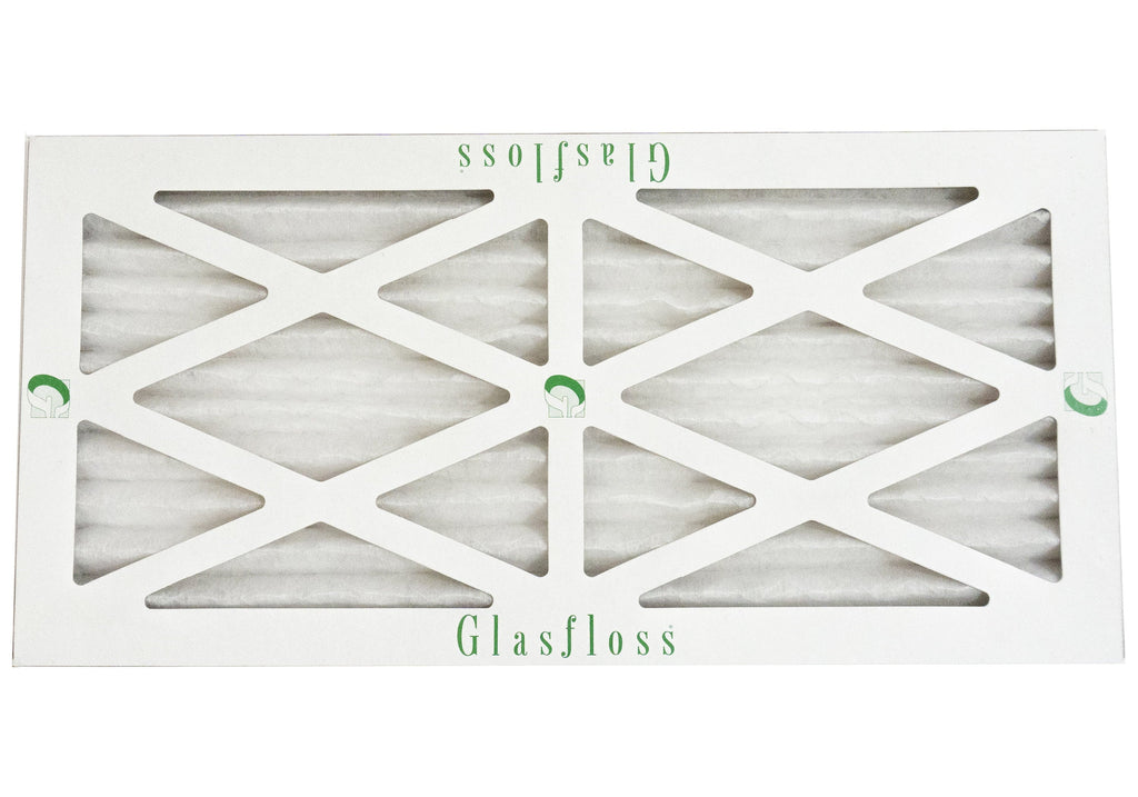 Glasfloss 8x24x1 - MERV 10 -Qty:6 - Furnace Air Filter - Made in USA (Actual Size: 7.5 x 23.5x7/8 inch)