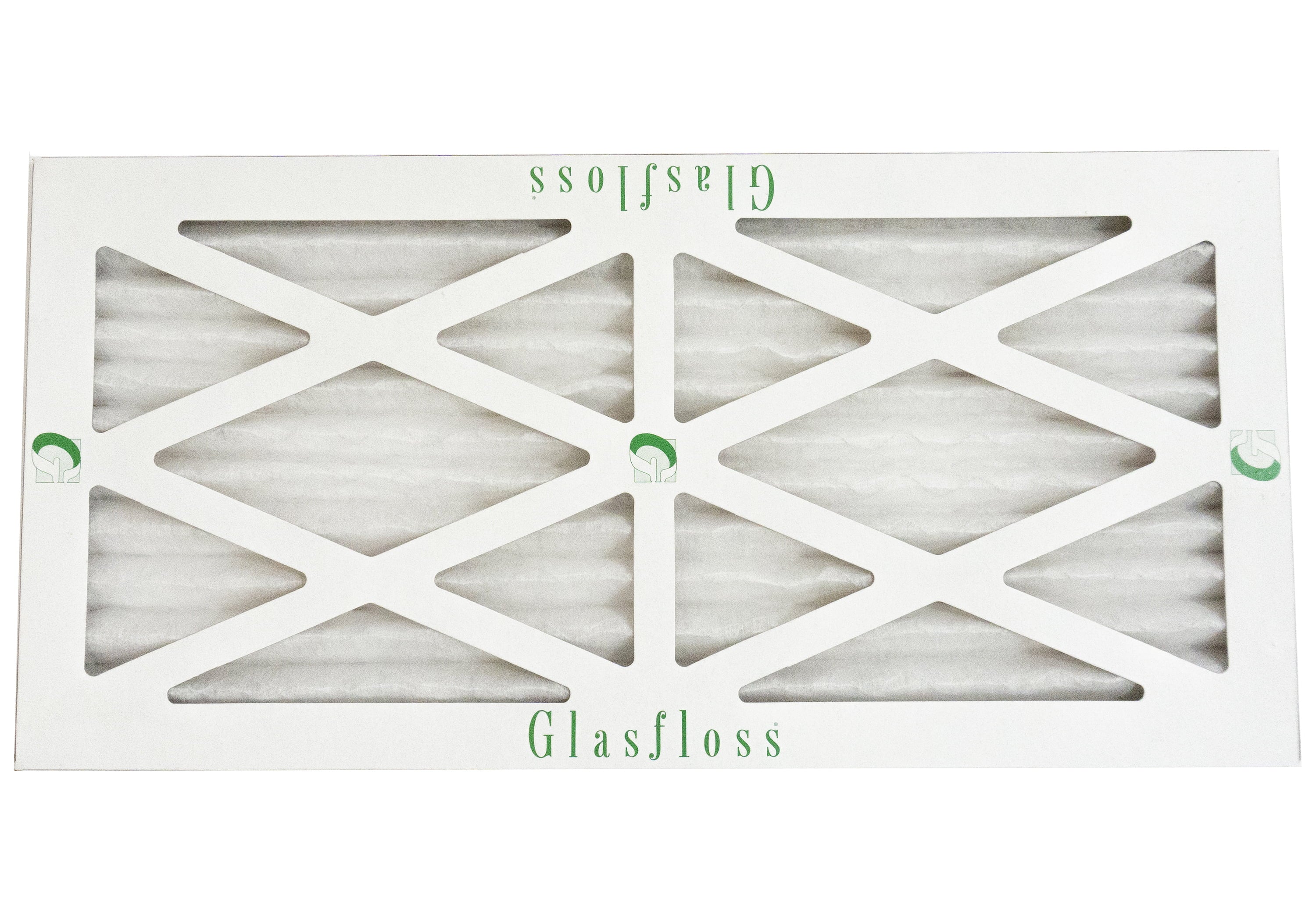 Glasfloss 8x24x1 - MERV 10 -Qty:6 - Furnace Air Filter - Made in USA (Actual Size: 7.5 x 23.5x7/8 inch)