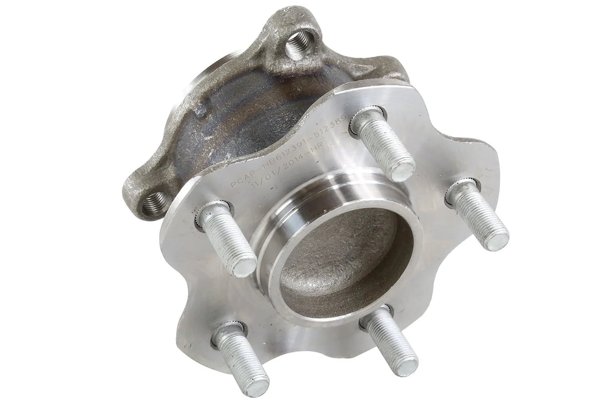 AutoShack Rear Wheel Hub Bearing Gentlemen for 2007 Nissan Altima 2.5L 3.5L V6 FWD 5-Lug HB612391