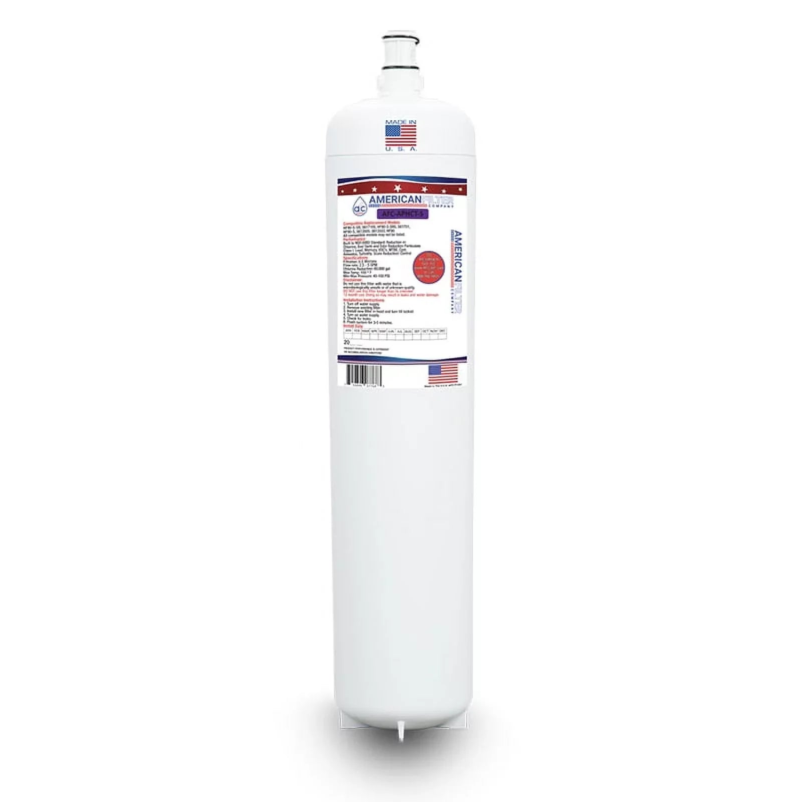 AFC Brand , Water Filter , Model # AFC-APHCT , Compatible with 3M® AquaPure® 56135-09 - 1 Filters - Made in U.S.A.
