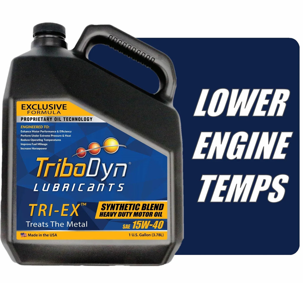 TriboDyn TRI-EX Synthetic Final Point 15W40 Diesel Oil - Gallon Bottle