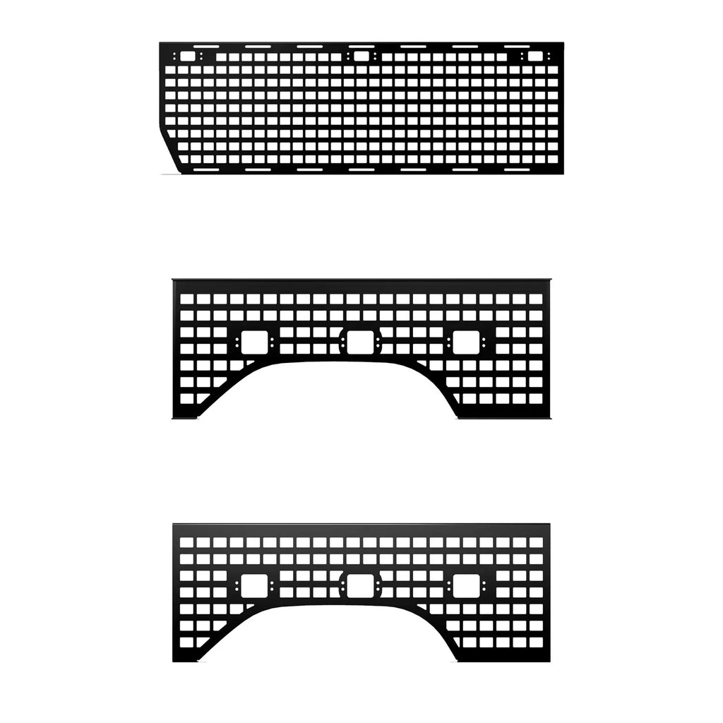 Putco 195023 Molle Panel Fits 20-21 Sierra 2500 HD Silverado 2500 HD Fits select: 2020-2022 CHEVROLET SILVERADO, 2020-2021 GMC SIERRA