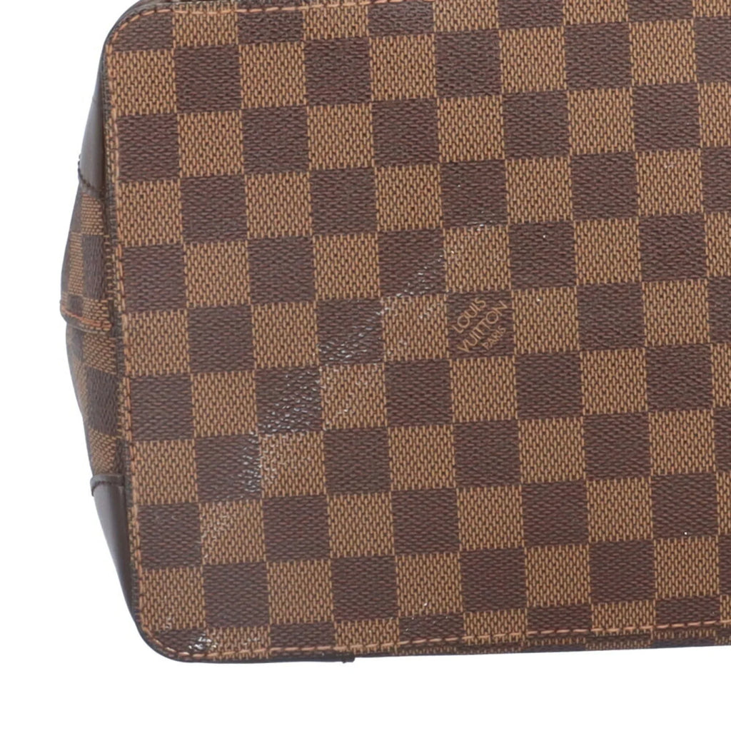 Pre-Owned Louis Vuitton Hampstead MM Damier Shoulder Bag Canvas N51204 Brown Individuals LOUIS VUITTON BRB03130000004147 (Good)