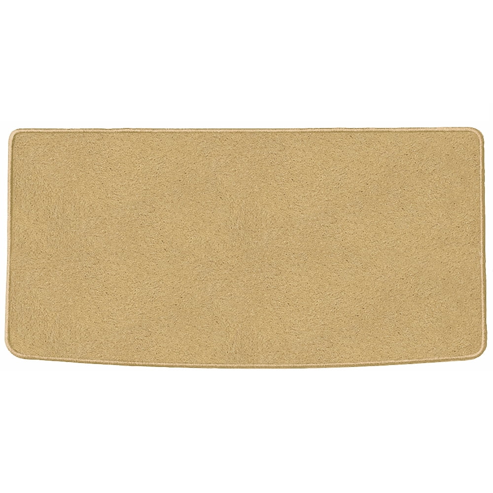 GGBAILEY Ford Explorer Beige Classic Carpet Car Mats / Floor Mats, Custom Fit for 2006, 2007, 2008, 2009, 2010 - Medium Trunk / Cargo Mat with Rear Seat Down