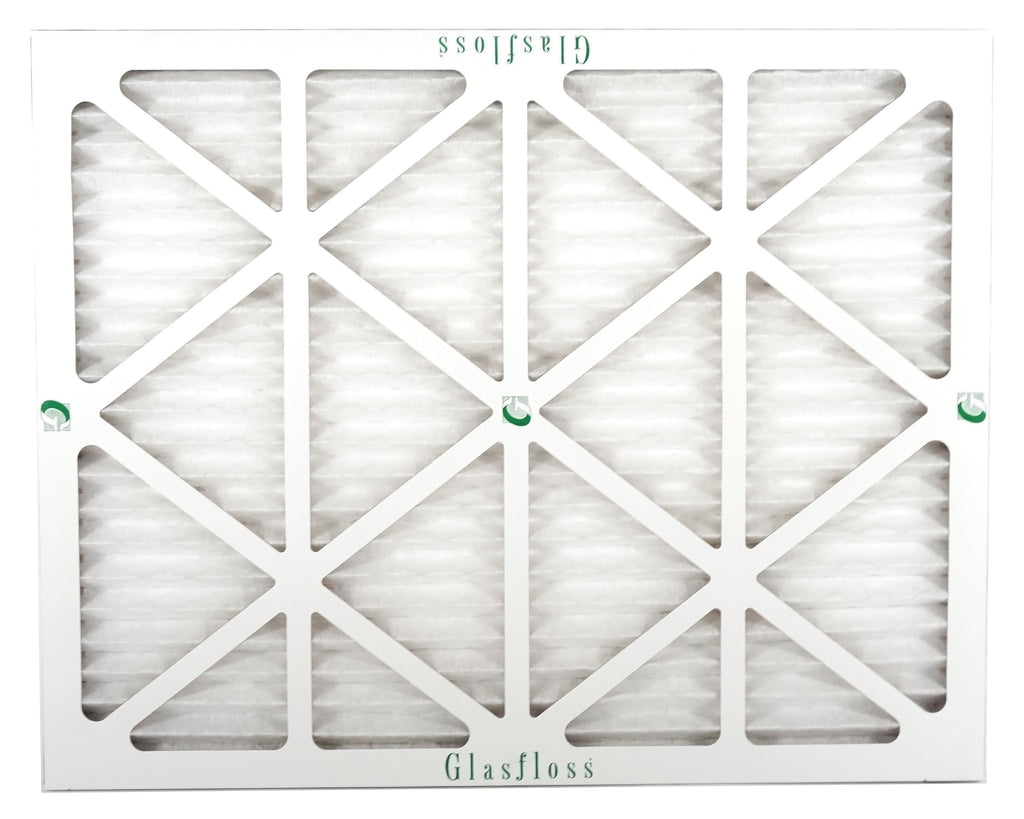 Glasfloss 15x30x1 - MERV 10 -Qty:4 - Furnace Air Filter - Made in USA (Actual Size: 14.5 x 29.5x7/8 inch)