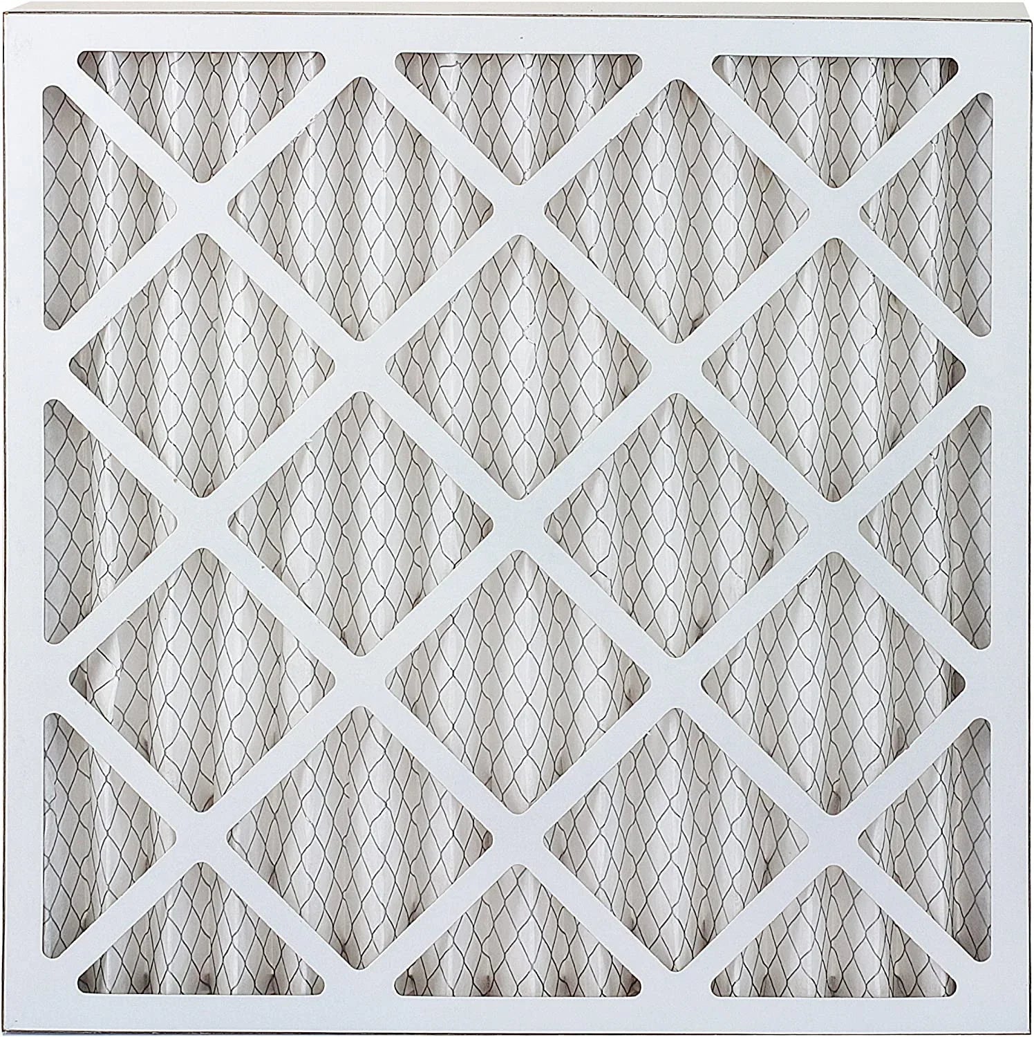 Filterbuy 24x24x2 MERV 8 Pleated HVAC AC Furnace Air Filters (3-Pack)