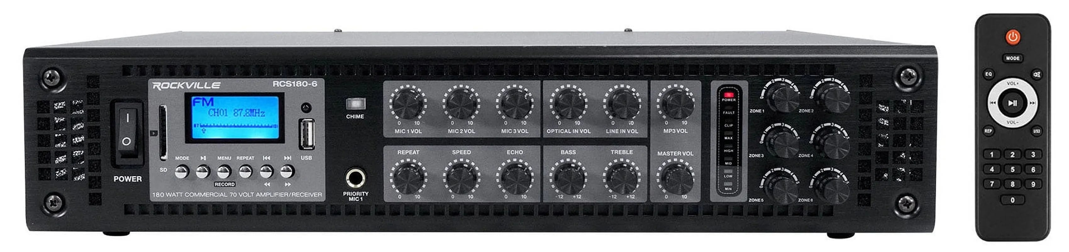 4) JBL 5.25" Ebony Commercial Wall+6.5" Ceiling Speakers+Amp Restaurant/Cafe/Bar
