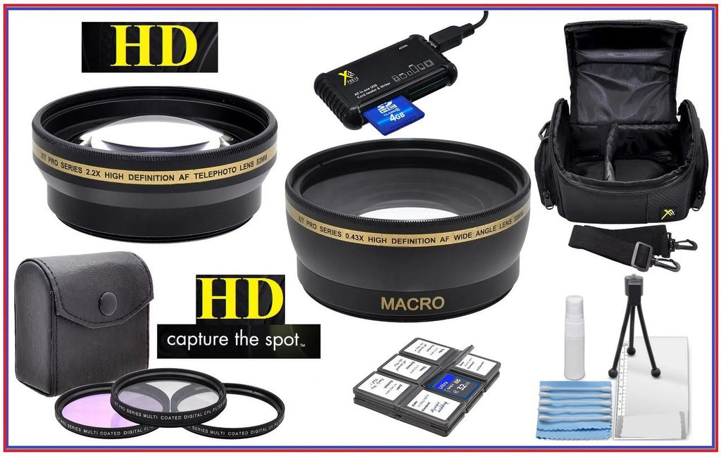 Super Saving Hi Def Accessory Pack for Nikon D3500 (55mm Compatible)