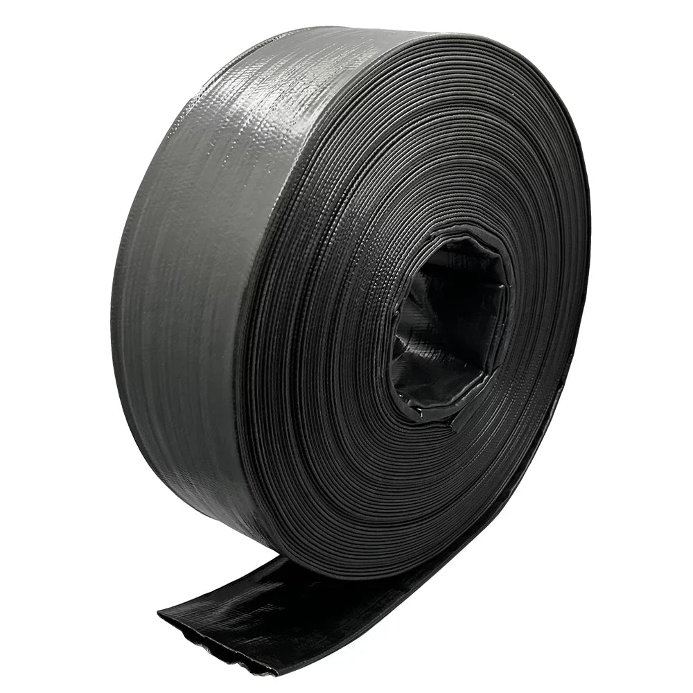 Primal Accessories Backwash Hose 2 inch x 100 feet Commercial Grade Midnight 3 Bar / 43.5 psi