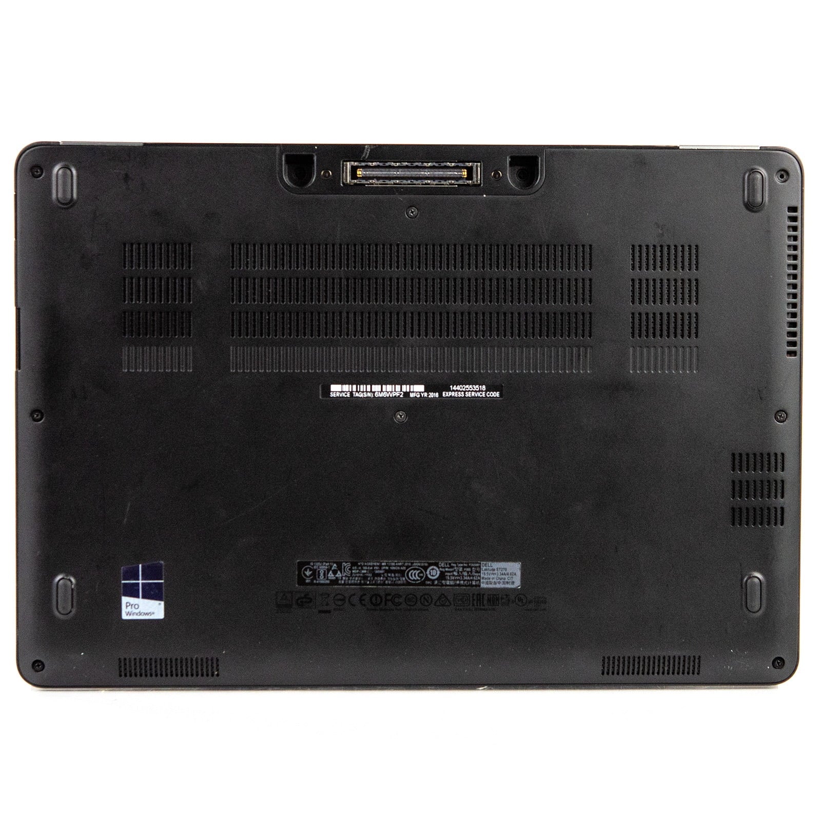 Used Dell Latitude E7270 12.5" Laptop Core i5 8GB 512GB SSD M.2 Integrated Graphics Win 10 Pro B v.WCA