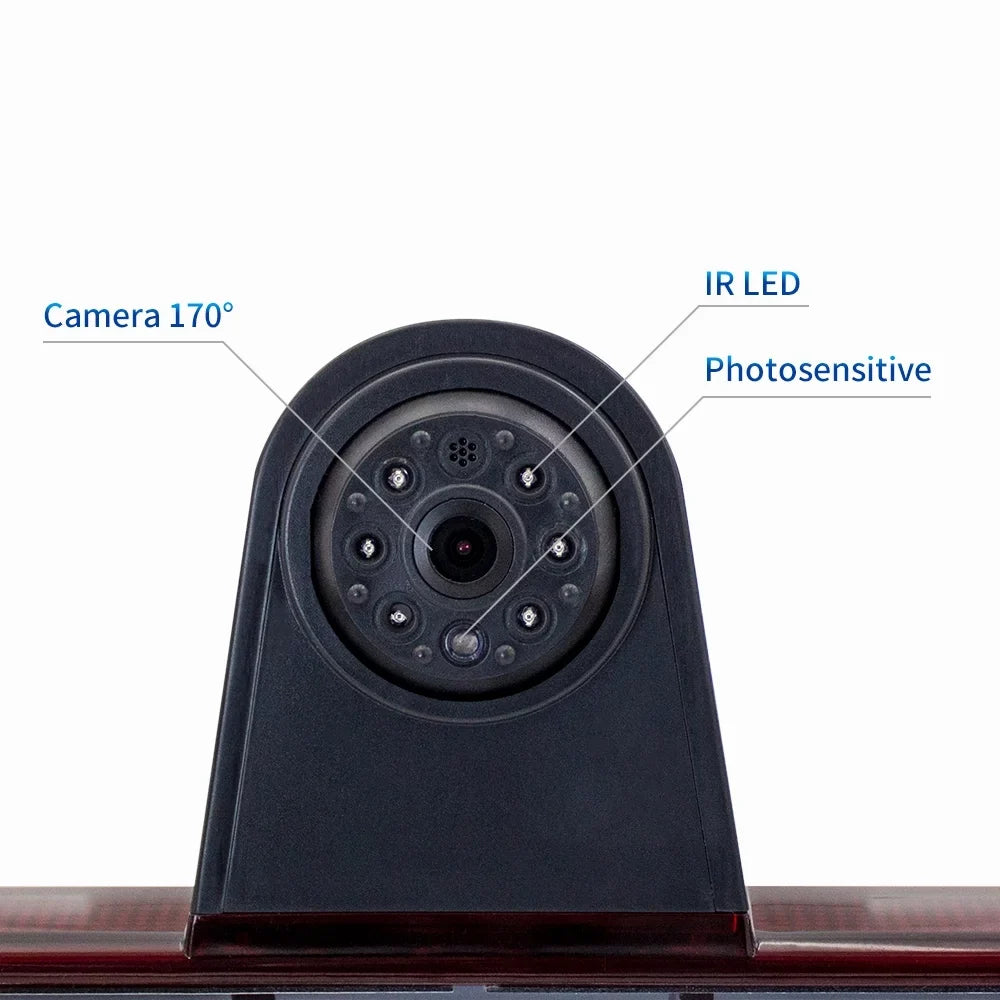 Nebublu Brake Light Backup Camera,Brake Camera LED (with Monitor) Sprinter/ Crafter Vans Dabey Sazoley NF## Camera Mercedes- Sprinter/Crafter Camera Compatible Mercedes-Benz Camera ERYUE 7in 7In