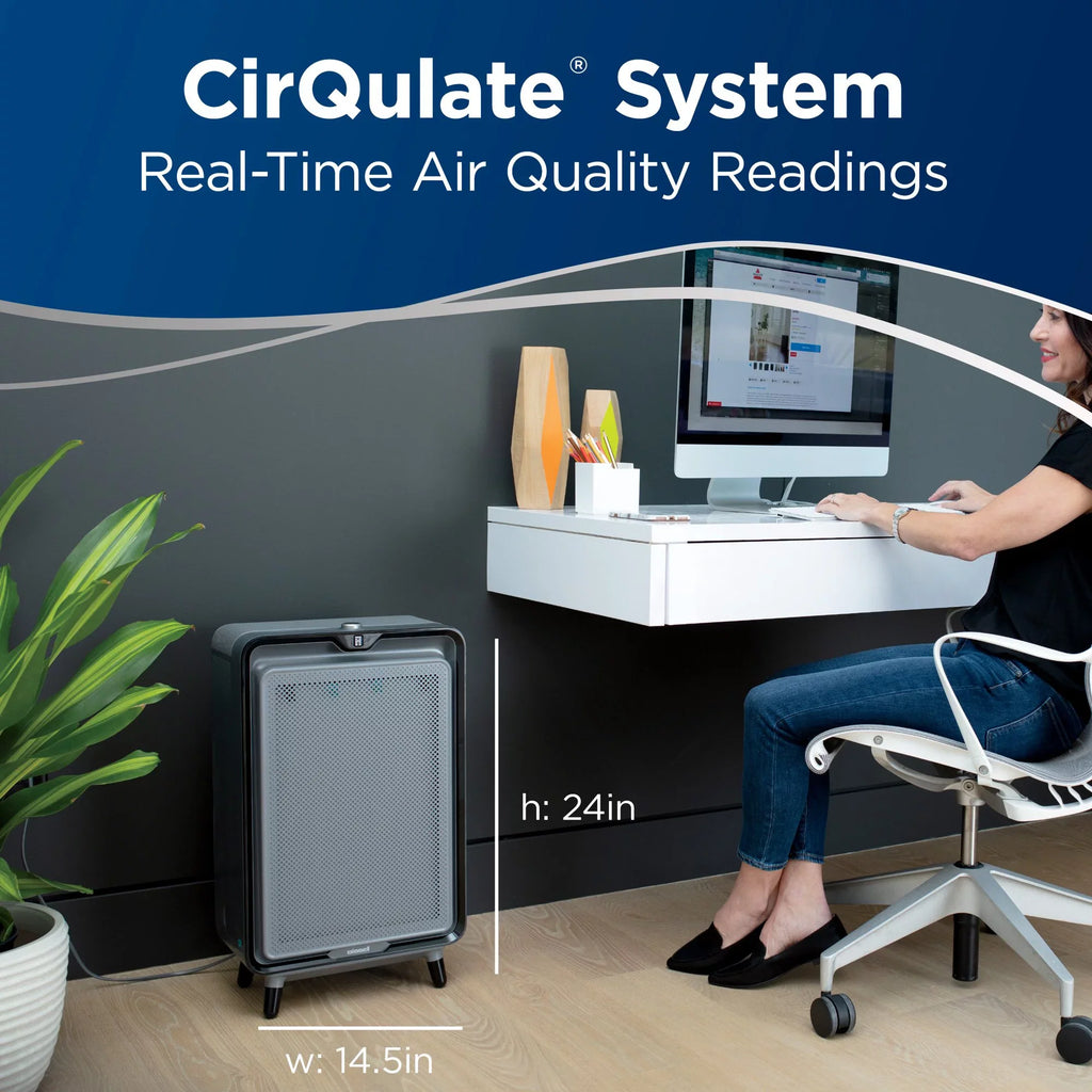 BISSELL AeroFresh air200 Air Purifier for rooms up to 266 sq. ft., 3330W