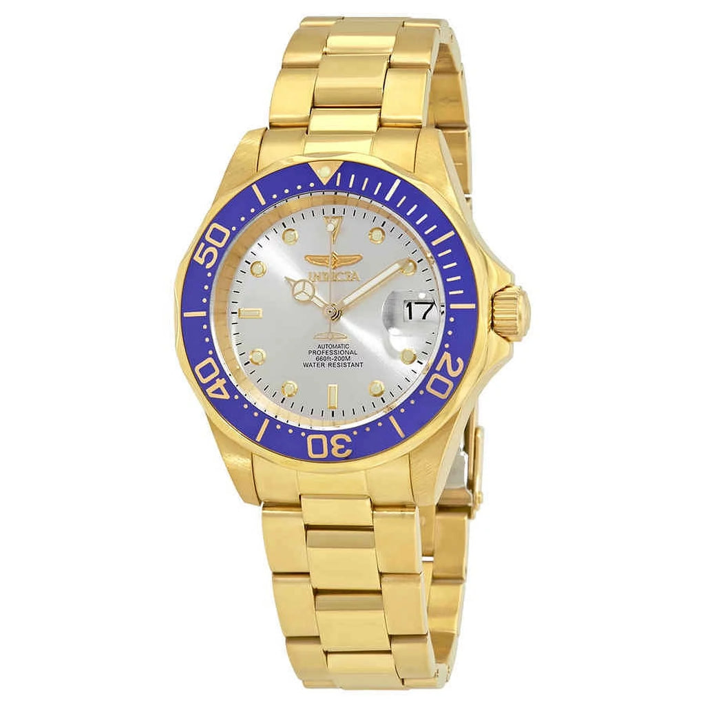 Invicta Pro Diver Automatic Champagne Interface People Watch 9743