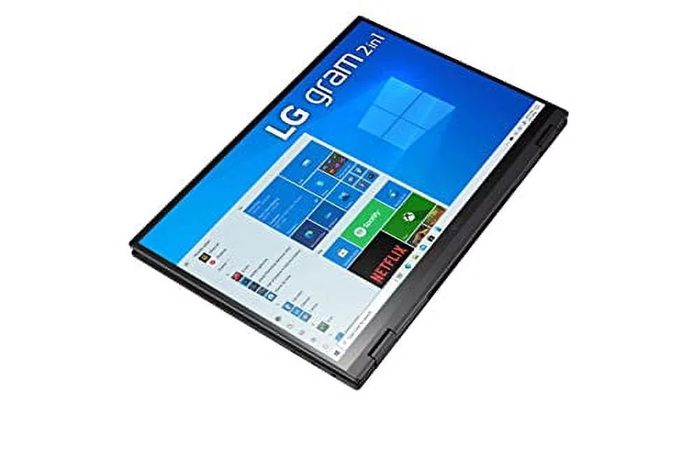 LG 2023 Gram 16" 2-in-1 Ultralight Laptop WQXGA IPS Touch Intel EVO i7-1260P 16GB LPDDR5 3TB(1+2TB) NVMe SSD Iris Xe Graphics WiFi AX Backlit Keyboard Fullday Battery Windows 10 w/Pen and RE USB