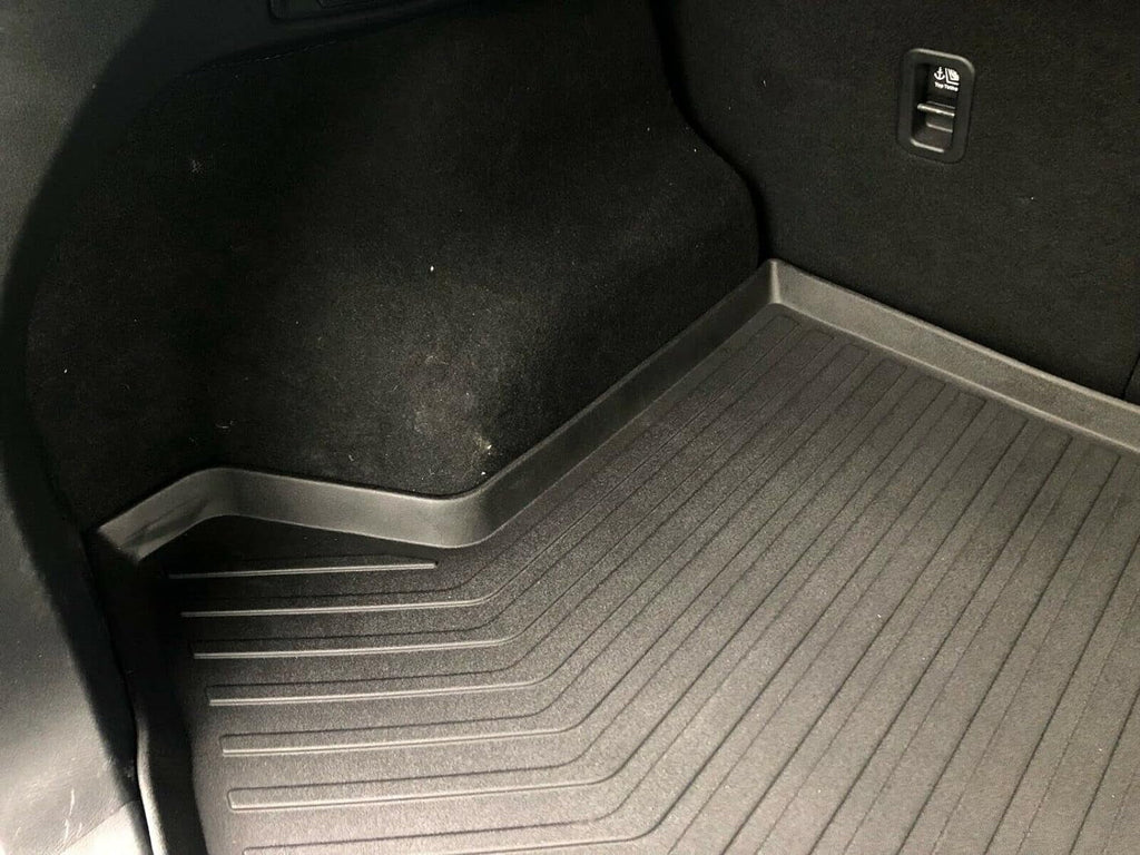 EACCESSORIES EA Cargo Liner – Trunk Mat for Mazda CX-5 CX5 2017-2023 – Weather-Resistant Trunk Mats for Cars with Raised Lip – Non-Slip Car Trunk Mat Rubber – Easy to Install – Laser Pre-Cut Design