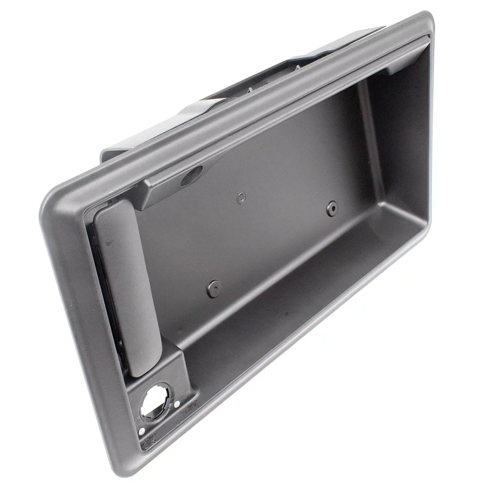 Brock Individuals Rear Back Door Outside Textured Passengers Handle w/ License Plate Bracket Compatible with 09-14 E-Series Econoline Van w/ Camera 9C2Z15434A20BA