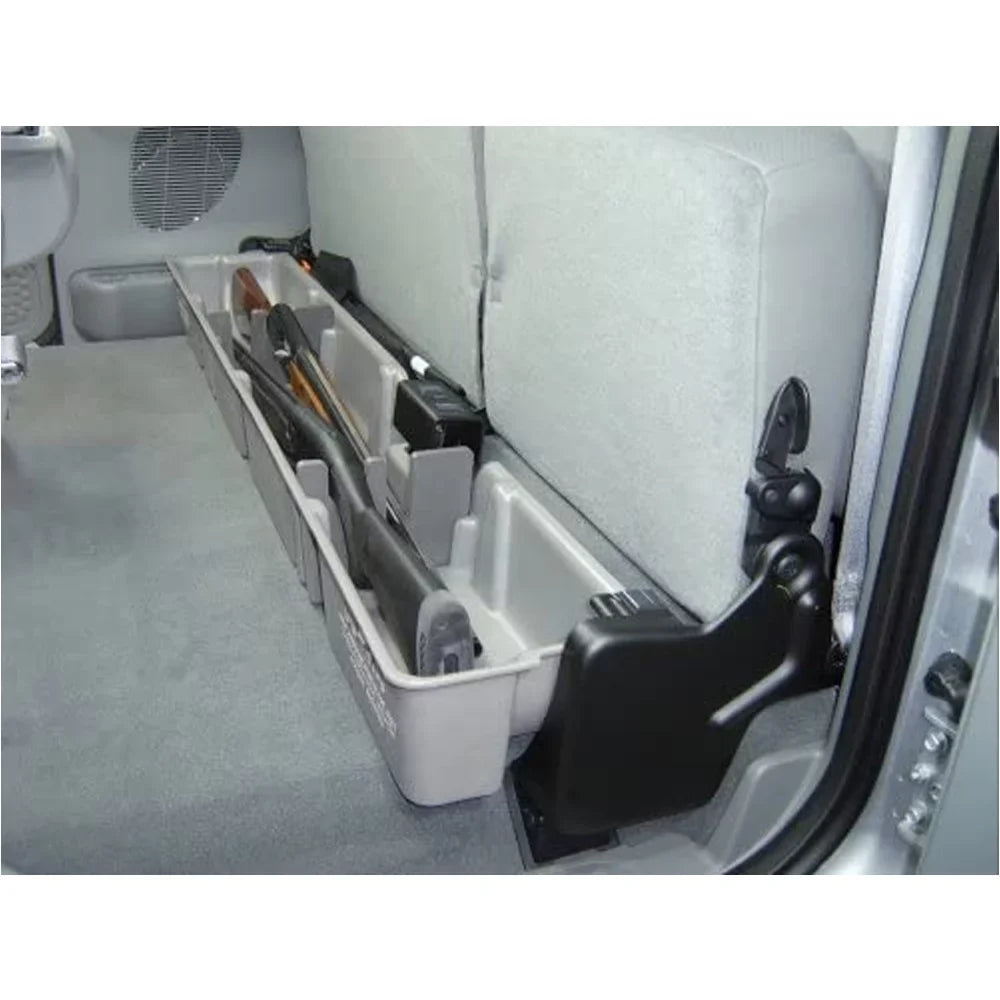 DU-HA 20031 Under Seat Storage Fits 00-16 Ford F-250 thru F-550 Supercab, Midnight