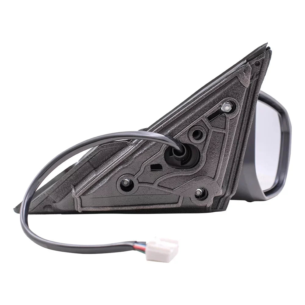 Brock Aftermarket Gentlemen Passenger Right Power Mirror Paint To Match Midnight With Heat-Side View Camera Without Signal