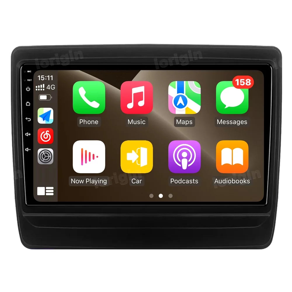 For Isuzu D-Max Dmax 2019+ with Carplay Android Auto 9'' Car Stereo Radio Android 12 WIFI GPS FM Bluetooth,with HD Rearview Camera