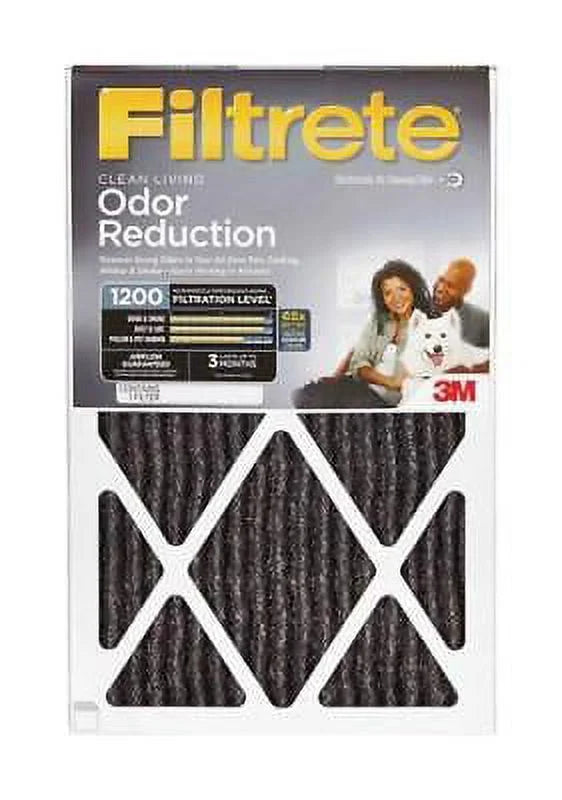 3M Filtrete 16 in. W x 25 in. H x 1 in. D Carbon Pleated Air Filter (Pack of 4)