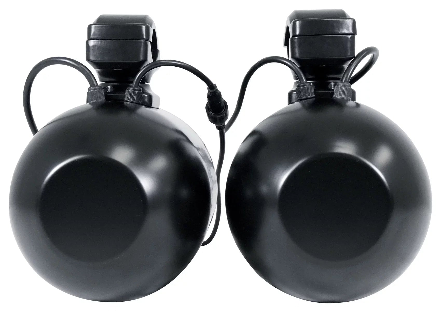 Pair Memphis Audio RNGR65FE Pods+LED Tower Speakers+Amp For 2018+ Polaris Ranger