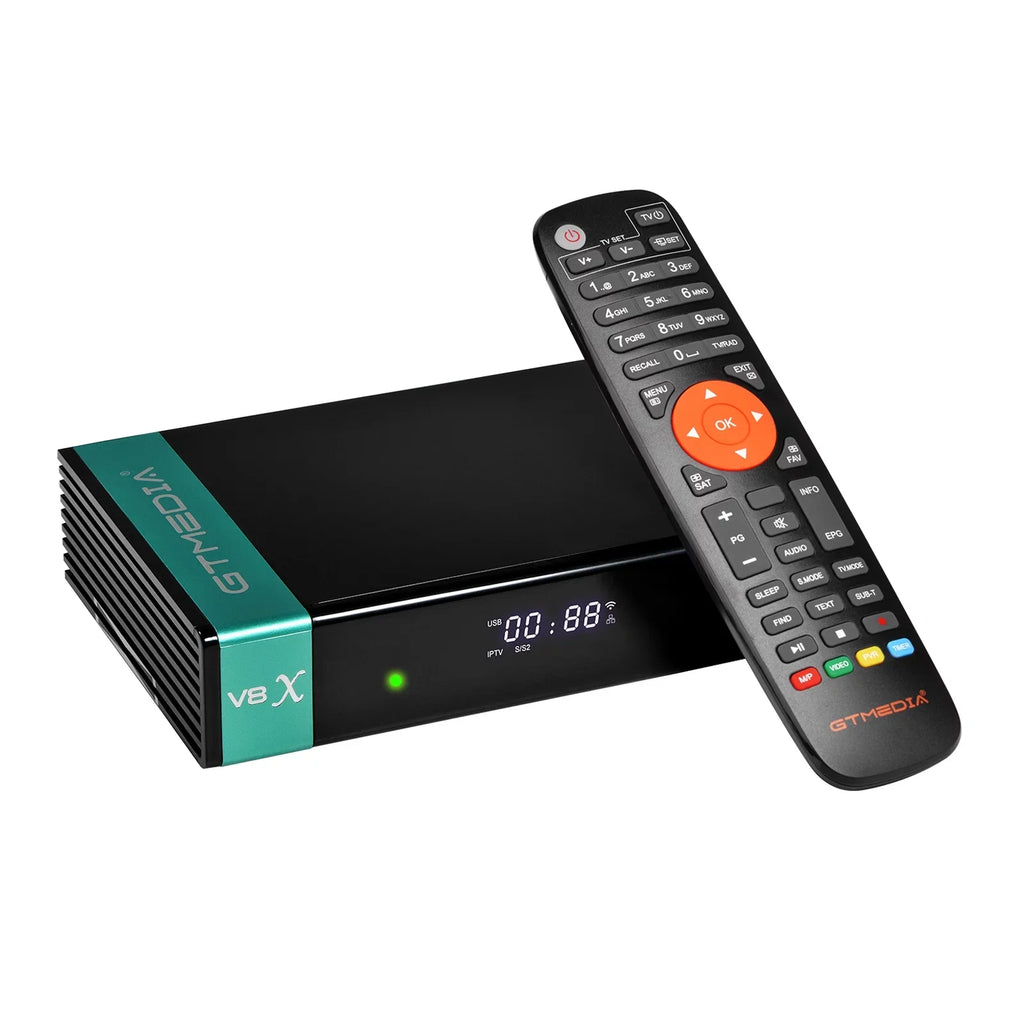 GTMEDIA V8X LA DVB-S/S2X Signal Receiver, Built-in 2.4G WiFi, CA Card Slot