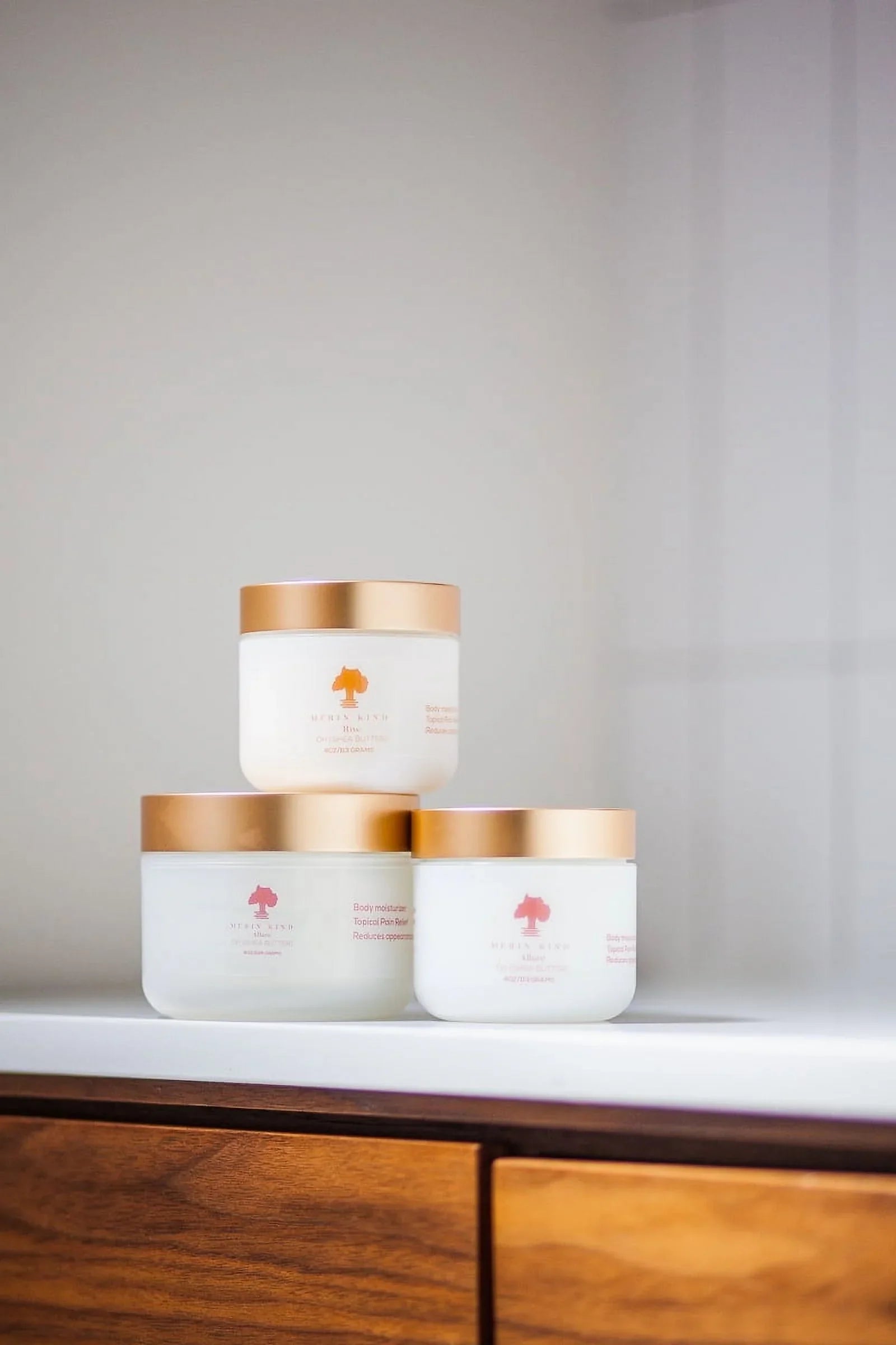Merin Kind ALLURE Whipped Shea Body Butter -Skin and Hair (Blue Tansy Vanilla Orange, 8oz.)