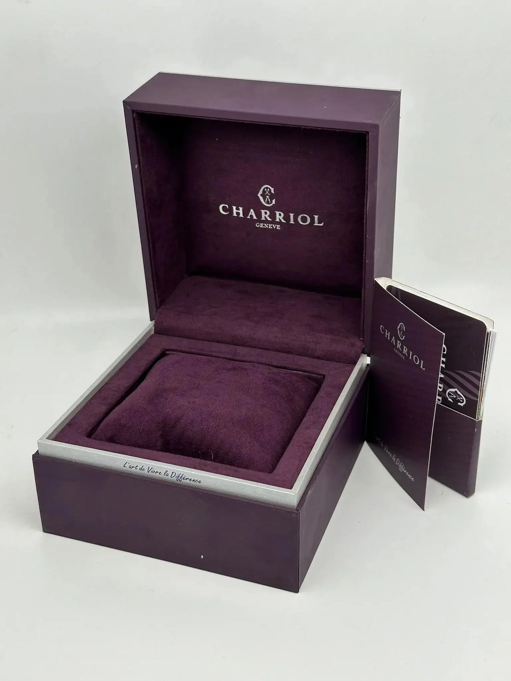 New Charriol Parisii 40mm Steel Silver Interface Gemstone Individuals Watch P40SY2.931.001