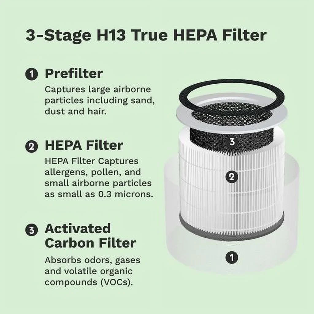 DH Lifelabs Sciaire Mini + HEPA Gentlemen 3-1 HEPA Filter