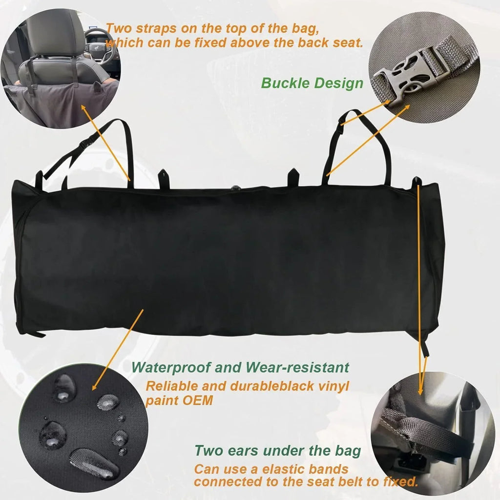 Soft Top Window Storage Bag for 2021 2022 Ford Bronco Accessories 600D Organizer