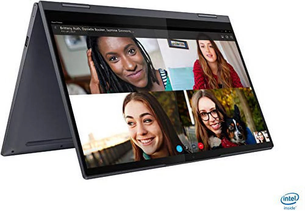 2021 LENOVO Yoga 7i 2-in-1 Laptop 14 inch FHD Touchscreen 11th Core i7-1165G7 EVO Iris Xe Graphics 12GB DDR4 512GB NVMe SSD WI-FI 6 Win 10 Pro Fingerprint Backlit Keyboard w/ Final Point 32GB USB Drive