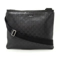Pre-Owned GUCCI Gucci GG Imprime Crossbody Shoulder Bag PVC Leather Ebony 201446 (Good)
