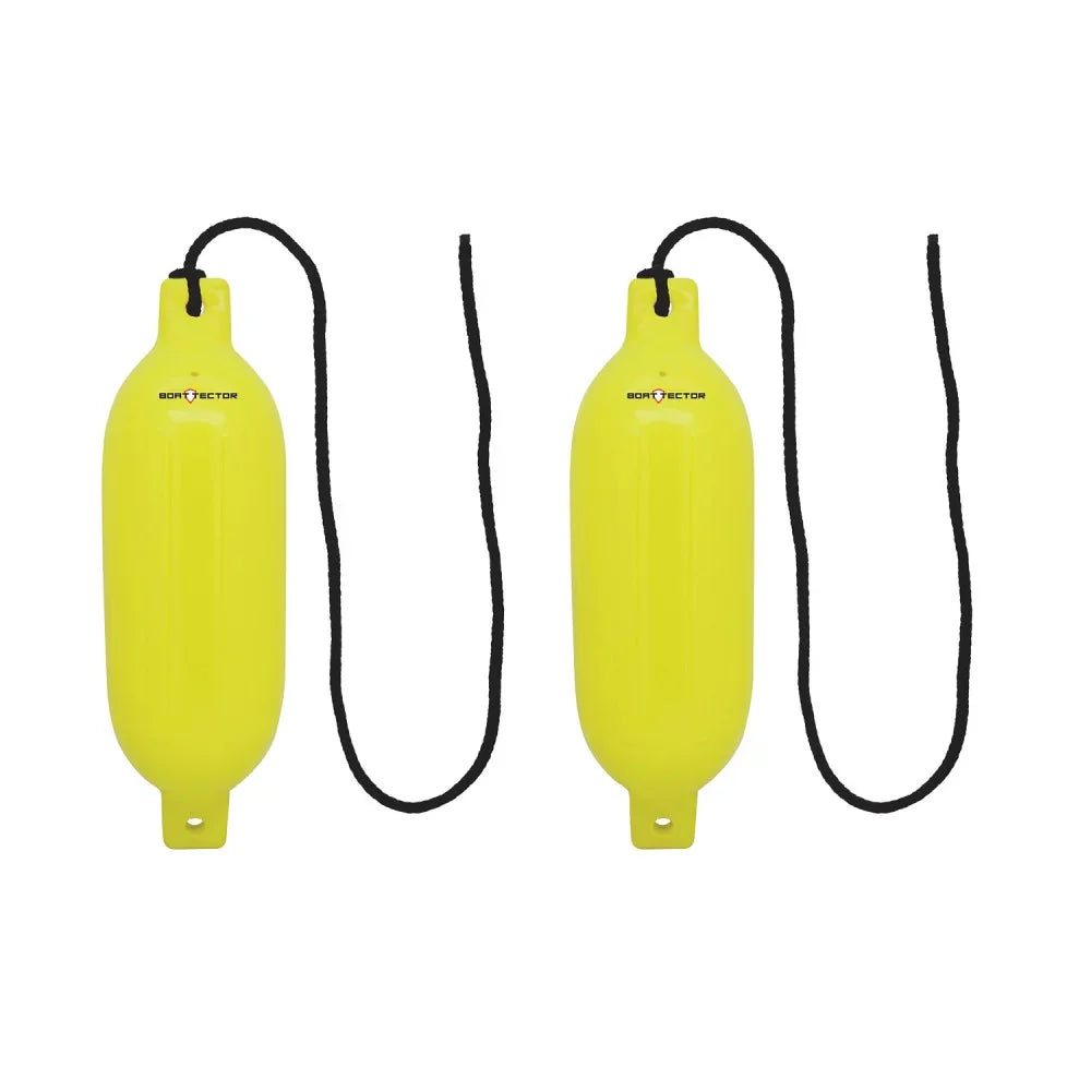 Extreme Max 3006.7599 BoatTector Inflatable Final Point Value 2-Pack - 6.5" x 22", Neon Yellow