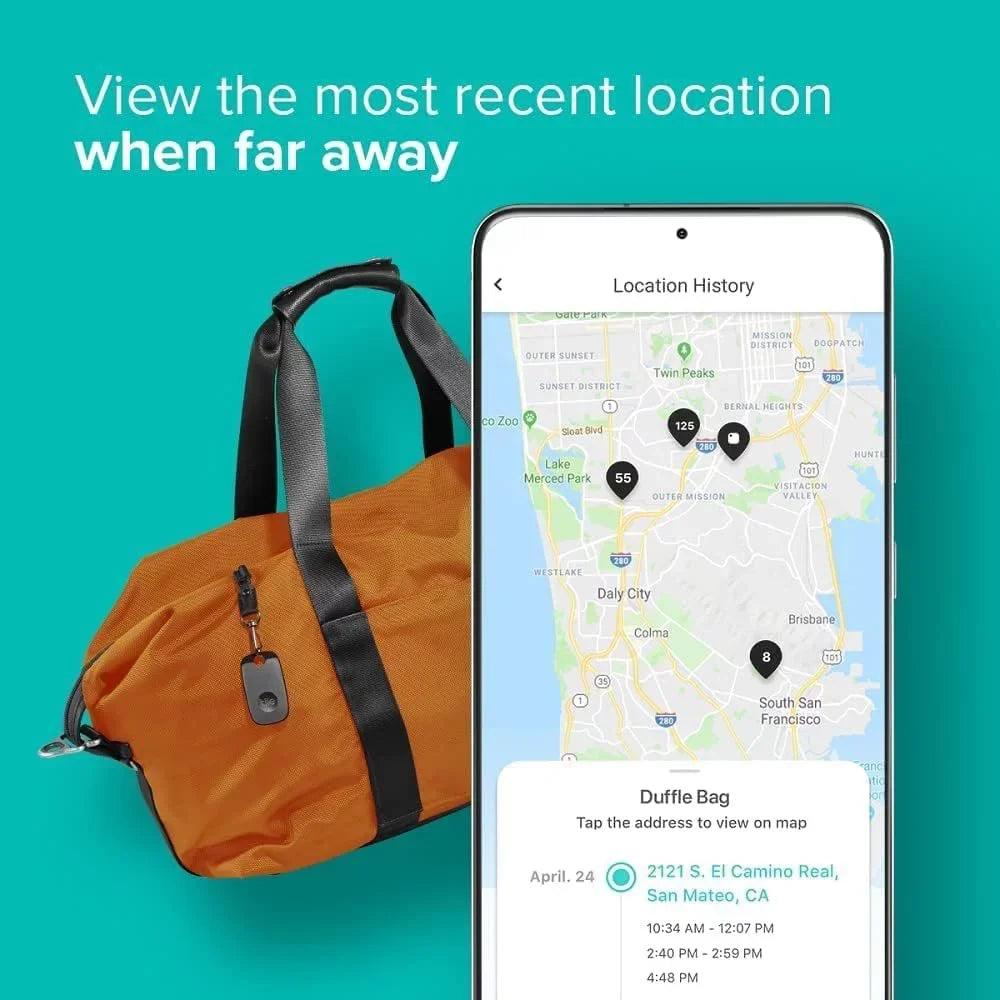 Tile Pro 2022 1-Pack. Powerful Bluetooth Tracker, Keys Finder and Item Locator for Keys, Bags, and More; Up to 400 ft Range. Water-Resistant. Phone Finder. iOS and Android Compatible. Non-Retail